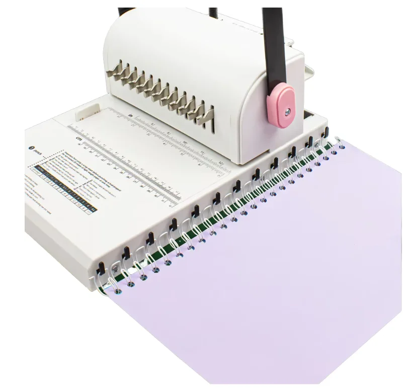 Binding Machine Comb - Manuelle Kombinationsbindemaschine für Kinder und Büros