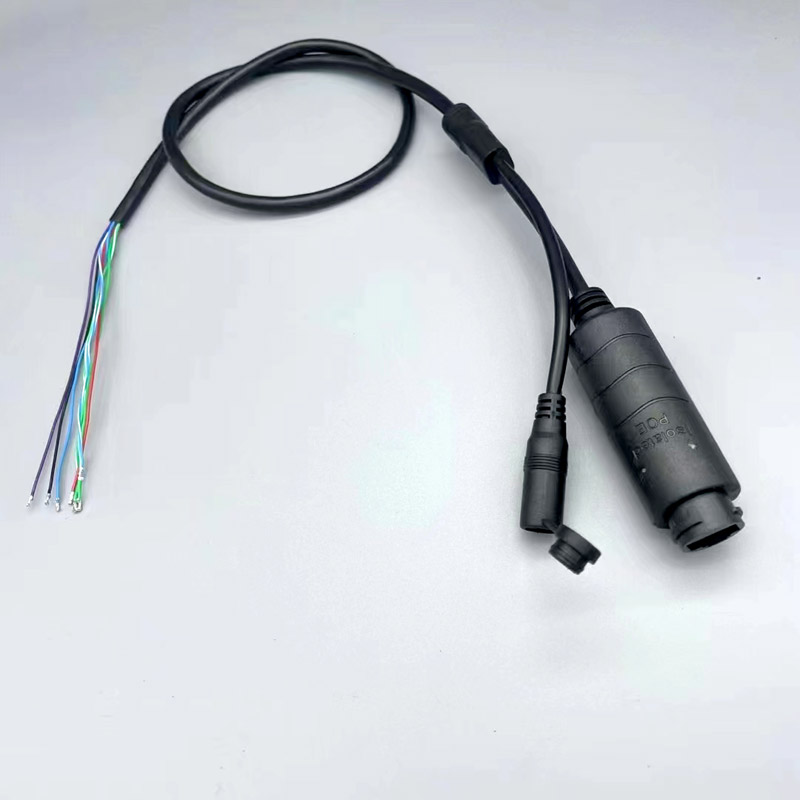 Power Over Ethernet - Eingebautes 48V POE-Modul CCTV-Endkabel Isoliertes LAN