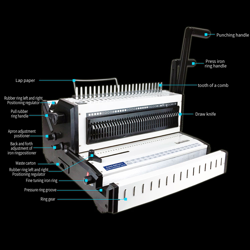 3-in-1 Bindemaschine für Draht – Binding Machine Comb Bewertung und Preis