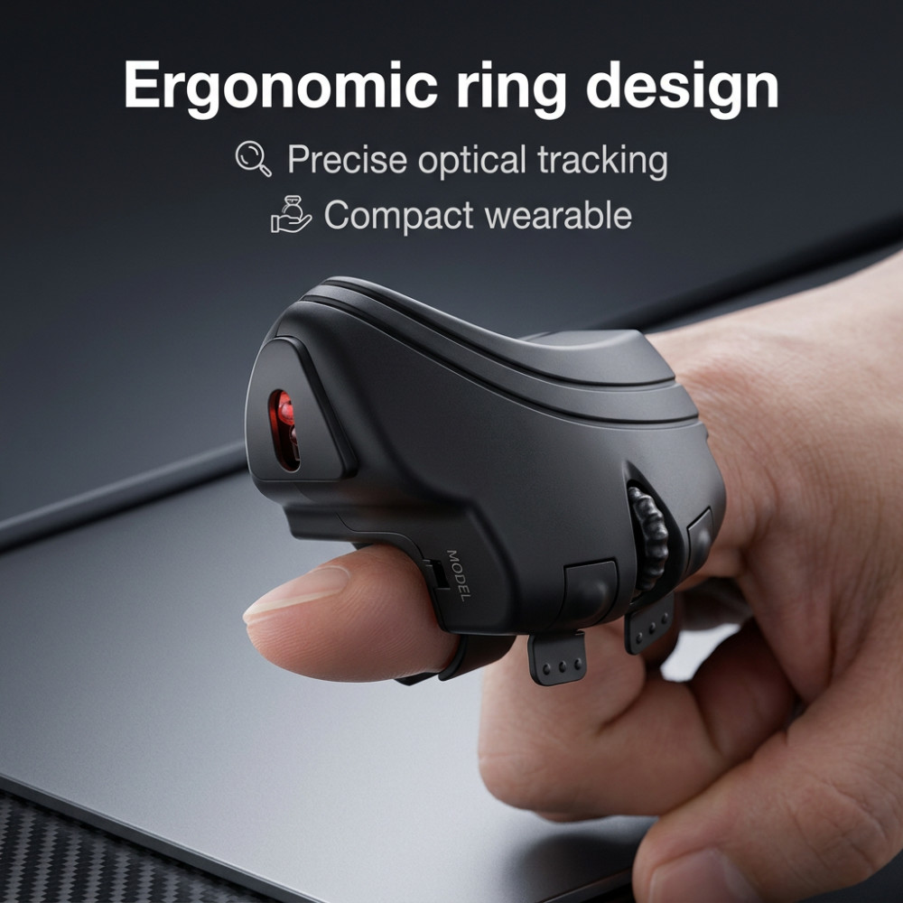 Fingerring-Maus, 1000 DPI, ein – Office Technologies Bewertung und Preis
