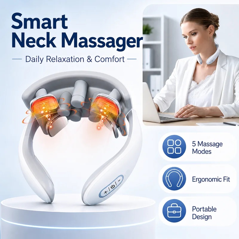 Intelligenter Nackenmassageger – Office Technologies Bewertung und Preis