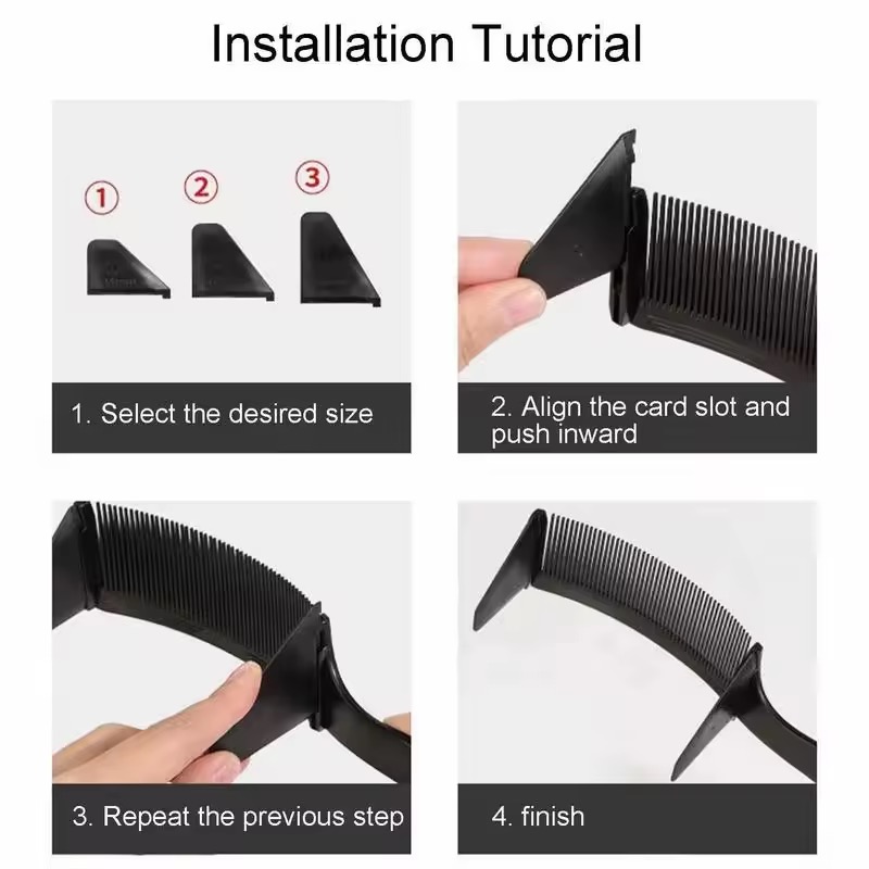 Friseur-Flachkamm für Haarschn – Binding Machine Comb Bewertung und Preis