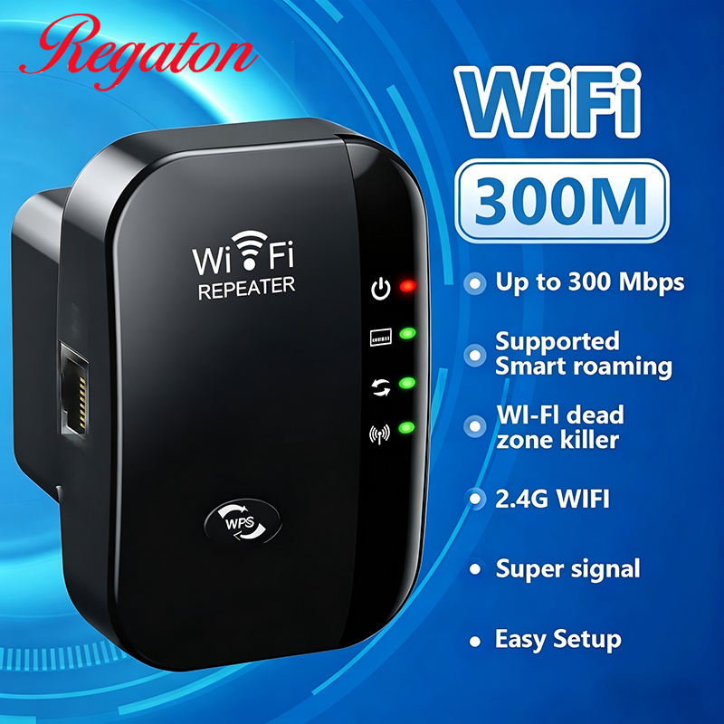 Kabelloser 300M 2,4GHz WLAN-Re – Office Technologies Bewertung und Preis